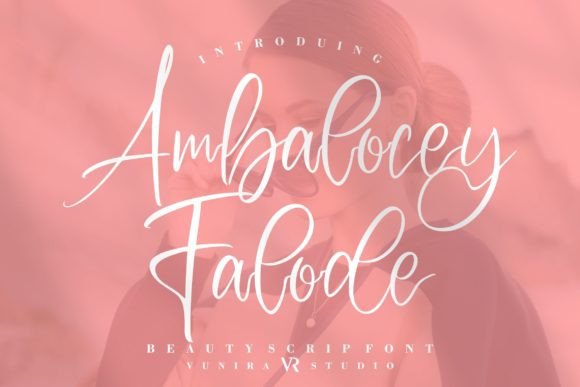 Ambalocey Falode Font for Creative Makers