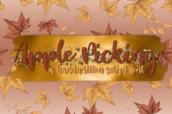 Apple Picking Font for Creative Campaigns