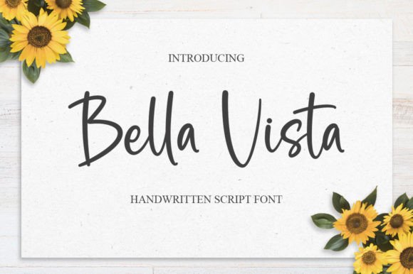 Bella Vista Font for Elegant Campaigns