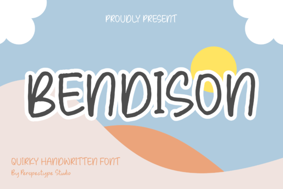 Bendison Font: Handwritten Elegance for Makers
