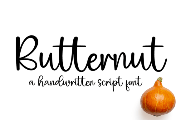 Butternut Font for Creative Projects