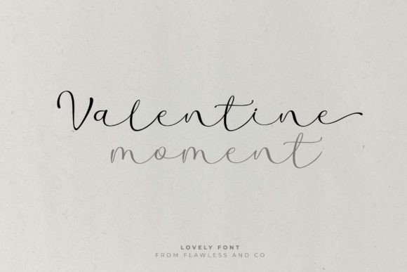 Calentine Font for Creative Projects