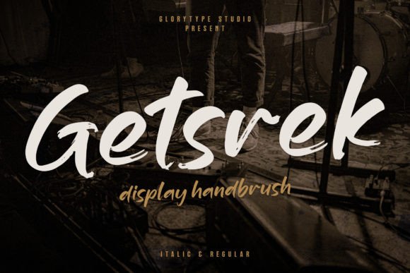 Getsrek – Handwritten Font