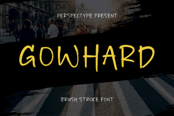 Gowhard: A Handwritten Font for Business Branding