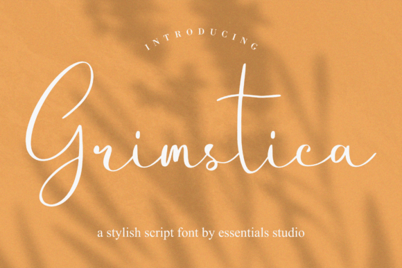 Grimstica: Stylish Script Font