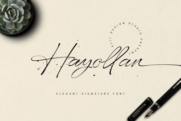 Hayollan Font for Elegant Branding
