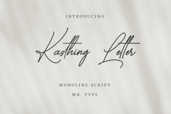 Kasthing Letter: A Font for Impactful Campaigns