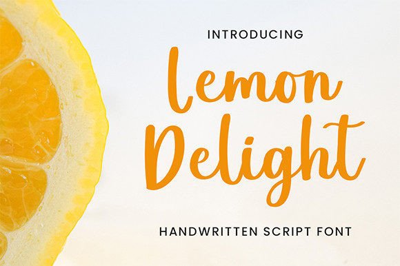 Lemon Delight Font for Business