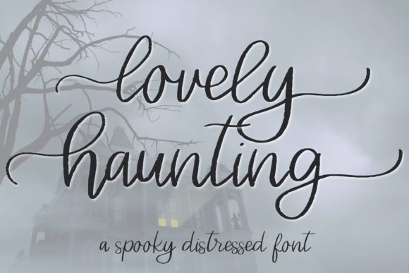 Lovely Haunting Font for Business Branding