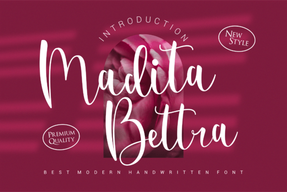 Madita Bettra Font for Creative Projects