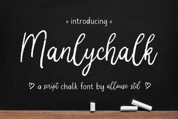 Manlychalk Font for Elegant Design