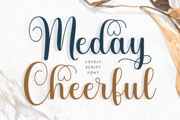 Meday Cheerful Font for Elegant Design