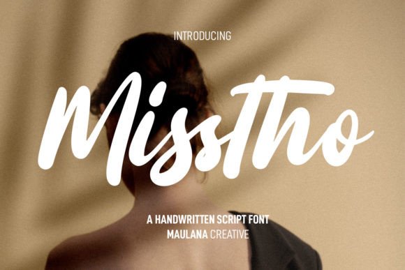 Misstho Font: Modern Script for Digital Design