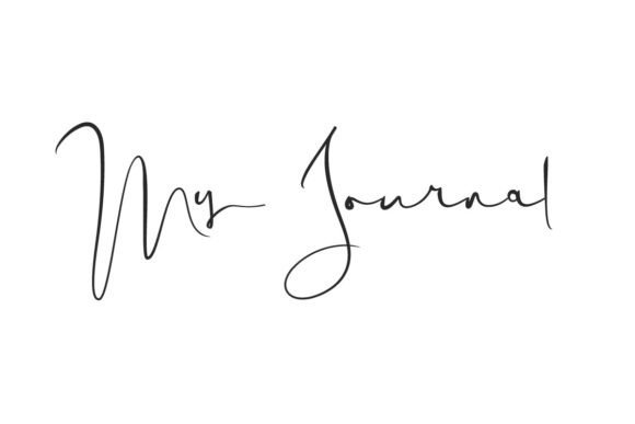 My Journal Font for Creative Campaigns