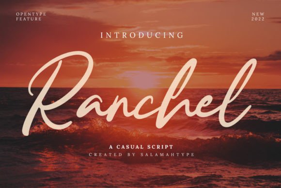 Ranchel Font: Dazzling Script for Handmade Creations