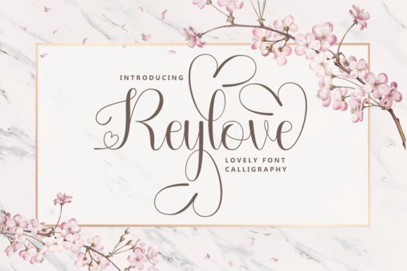 Reylove Font for Creative Makers