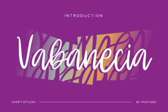 Vabanecia Font for Creative Brands