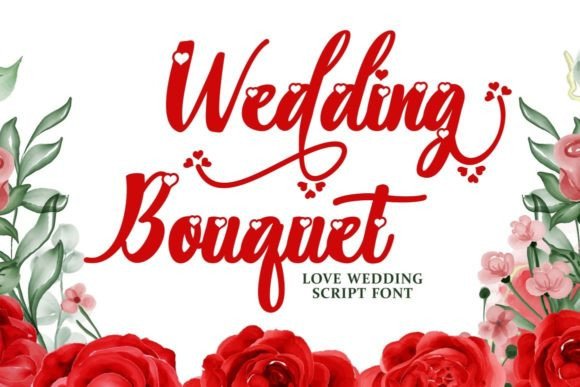 Wedding Bouquet Font for Romantic Campaigns
