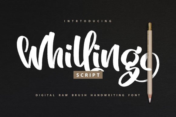Whilling: A Script Handwritten Font for Elegant Design